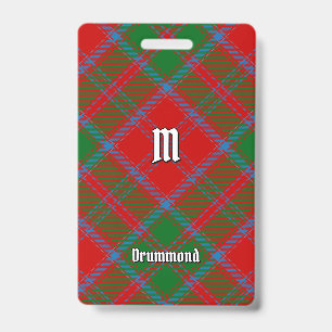 Crachá Tartan do Clã Drummond