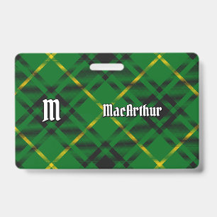 Crachá Tartan do Clã MacArthur