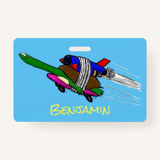 Crachá Tartaruga voadora (Frente)