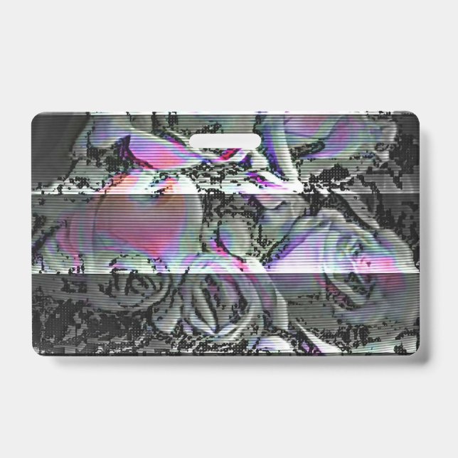 Crachá Techno Bouquet  (Frente)
