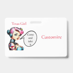 Crachá Texas Girl Thunder_Cove