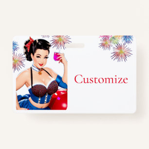 Crachá Thunder_Cove da Garota do Coquetel