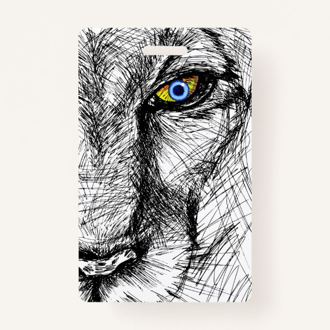 Crachá Tiger's Gaze (Frente)