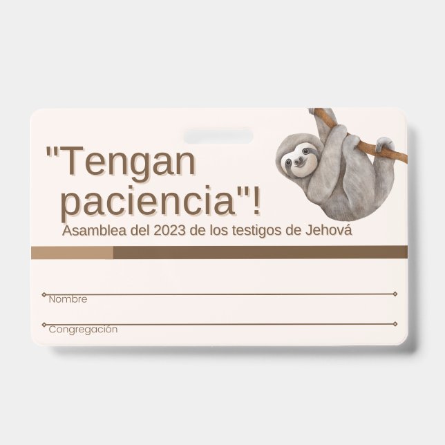 Crachá TJ Recuerdo de Insignia | Região de Asamblea 2023 (Frente)