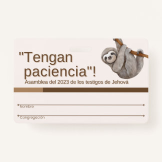 Crachá TJ Recuerdo de Insignia | Região de Asamblea 2023