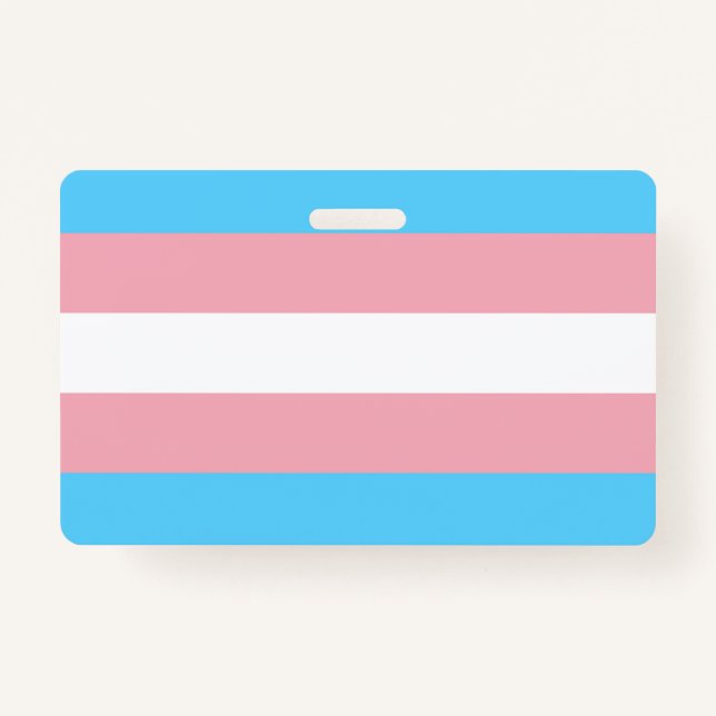 Crachá Transgender Flag (Frente)