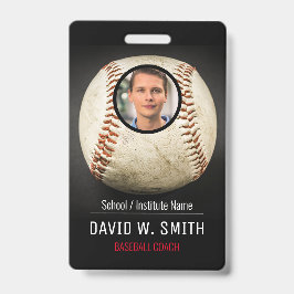Crachá Treinador Baseball