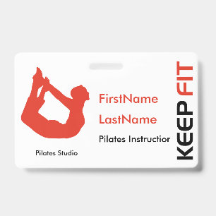 Crachá Treinador Pessoal, Insígnia de Instrutor de Yoga