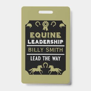 Crachá Treinamento de Liderança Equina
