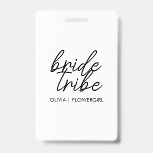Crachá Tribo Bride Flor