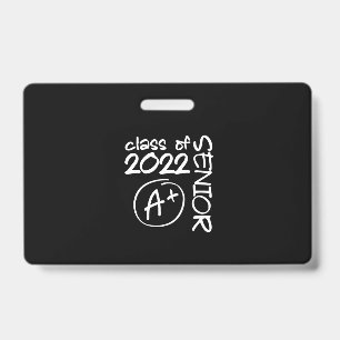 Crachá Turma De 2022 Graduação Senior A+