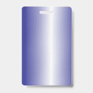 Crachá Um intricado padrão geométrico azul com simetria