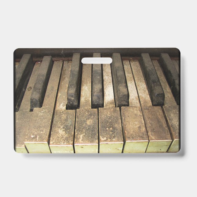 Crachá Uma melodia perdida abandonada (Frente)