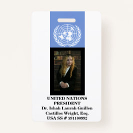 CRACHÁ #UNITEDNATIONS