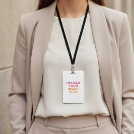 Crachá Vazio de Imagem do Tamanho do cheio