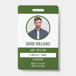 Crachá Verde | Empresa de Fotografia Profissional