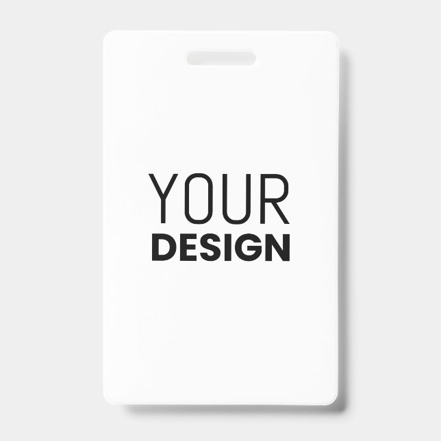 Crachá vertical (Frente)