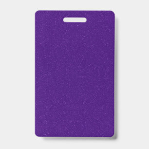 Crachá Vertical Roxo Brilho Total – Personalizável