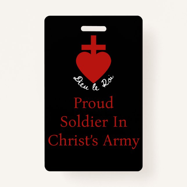 Crachá Vertical Sacre Coeur (Frente)