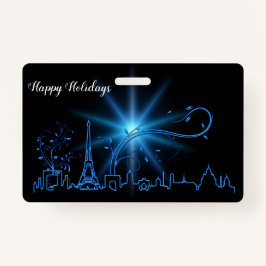 Crachá Véspera de Ano Novo em Paris