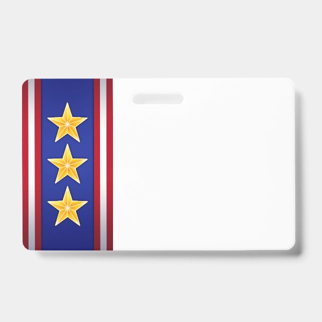 Crachá Veteran Star (Frente)