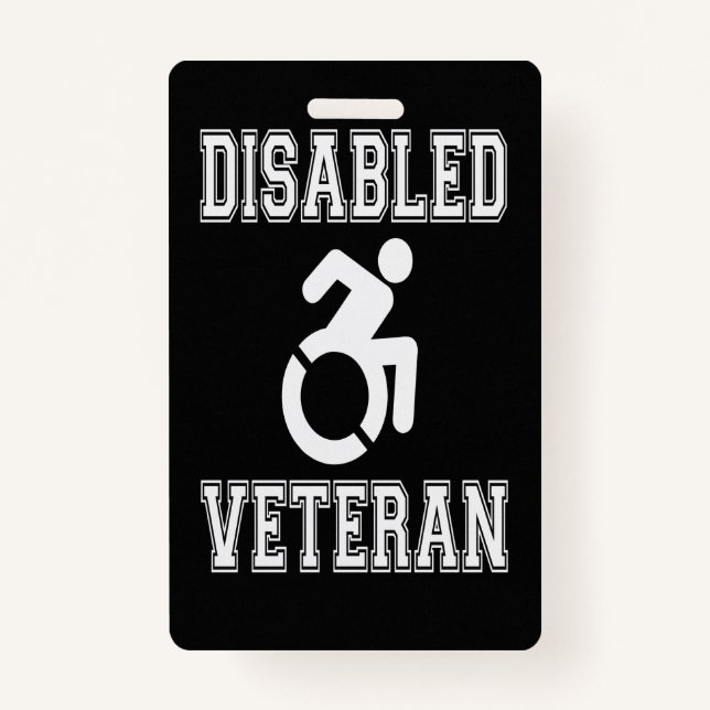 Crachá Veterano desativado (Frente)