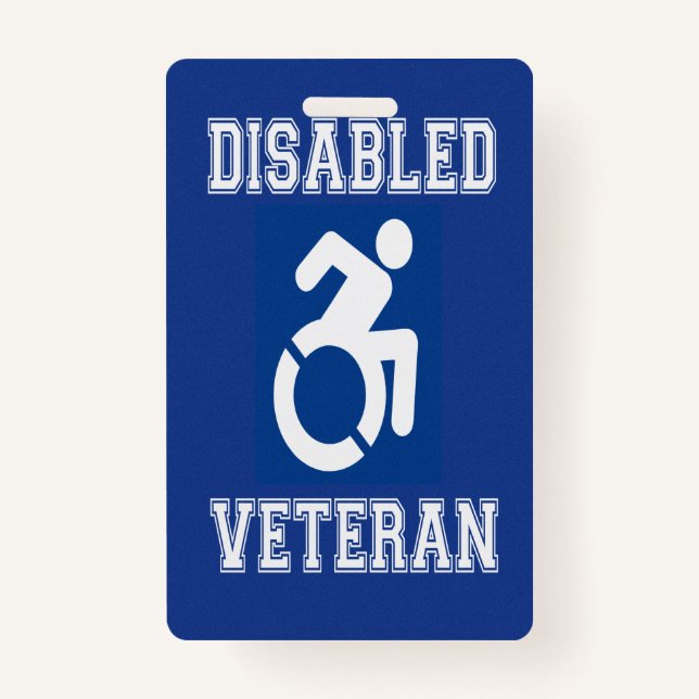 Crachá Veterano desativado (Frente)