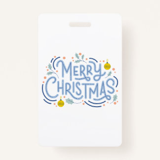 Crachá Vinheta Feliz de Natal para Windows Xmas