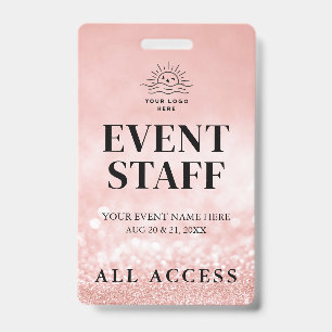 Crachá VIP de Acesso Total a Evento Personalizado 