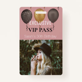 Crachá VIP de Passagem Personalizada de Fotografia de Fes