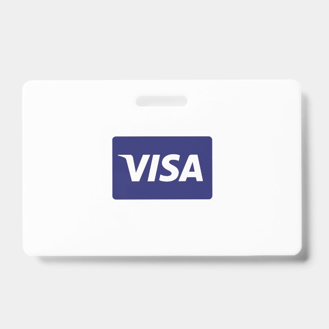 Crachá Visa (Frente)