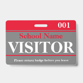 Crachá Visitante