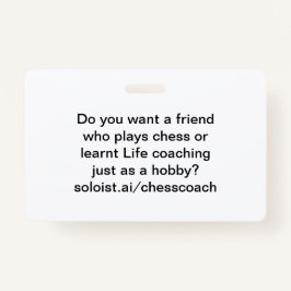 Crachá Você quer um amigo?