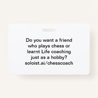 Crachá Você quer um amigo?