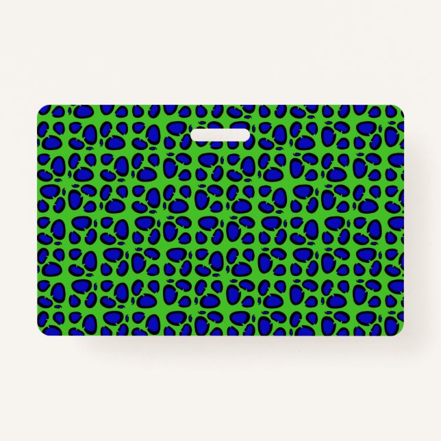 Crachá Wild Leopard (Verso)