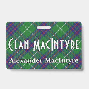 Crachá Xadrez Clan MacIntyre Snappy