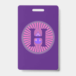 Crachá - Yoga Zen - Personalizado - Adicionar Inic