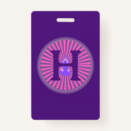 Crachá - Yoga Zen - Personalizado - Adicionar Inic
