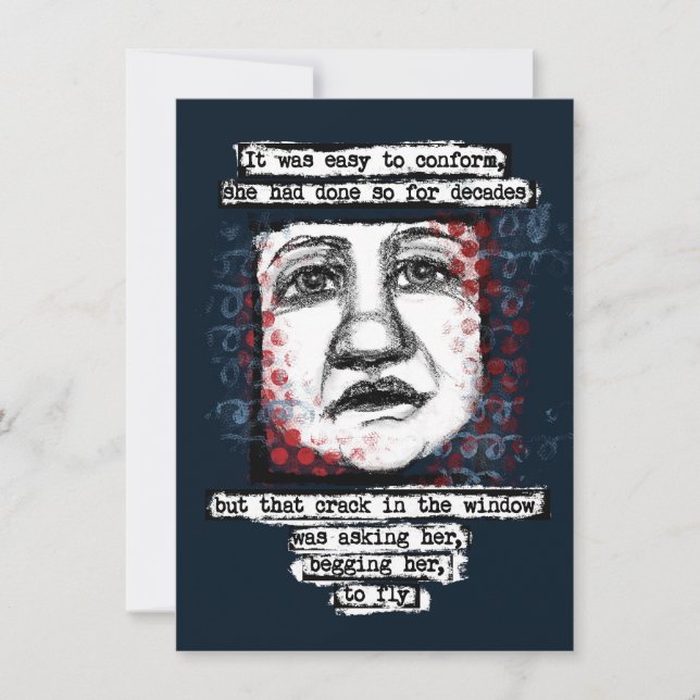 Crack Nas Cartões De Saudação Da Janela (Frente)