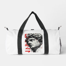 Cracked Classical Bust Duffel Bag