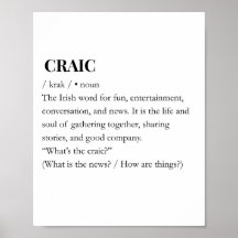 CRAIC: Impressão Moderna do Significado Divertido