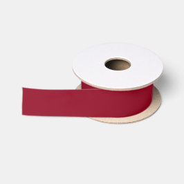 Cranberry Satin Ribbon