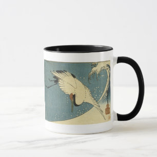 Crane e Onda, Hiroshige Mugs e Canecas de cerveja