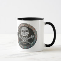 Crânio & caneca celtas dos Crossbones