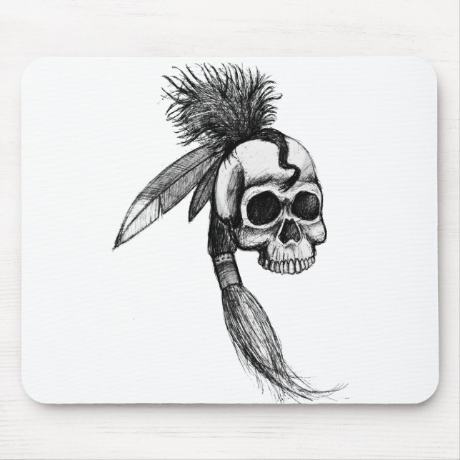 Crânio Cherokee Mousepad (Frente)