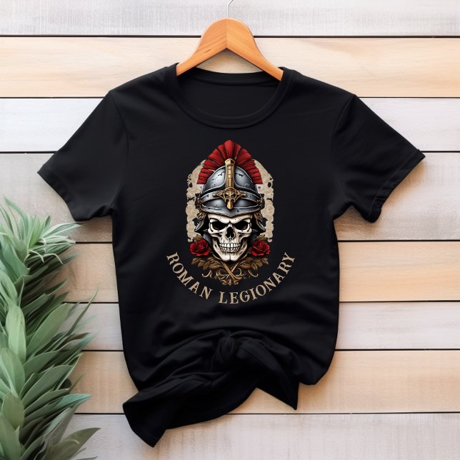 Crânio com camisa de capacete legionária romana (Criador carregado)