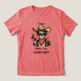 Crânio de Açúcar Eu Ensino Qual é a sua superpotên