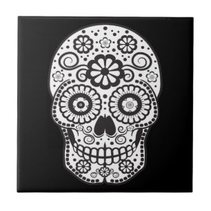 Crânio de sorriso do açúcar