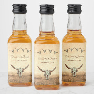 Crânio de Vaca Touro Russo do País do Casamento Ru