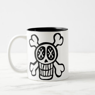 crânio e caneca dos crossbones